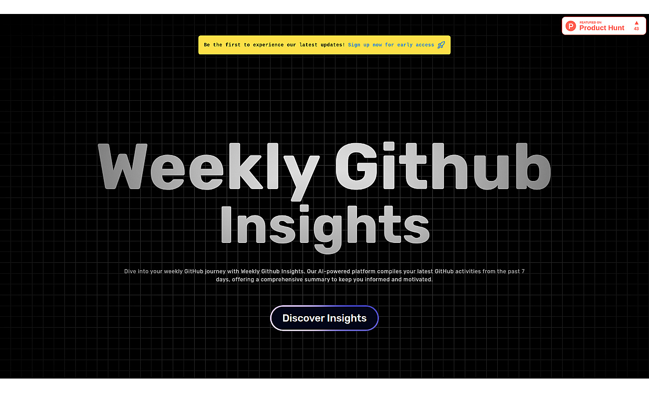 Weekly github