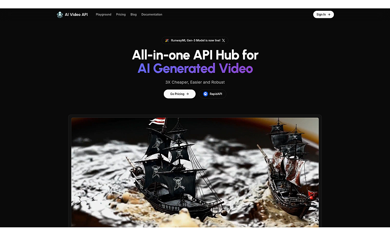 AI Video API