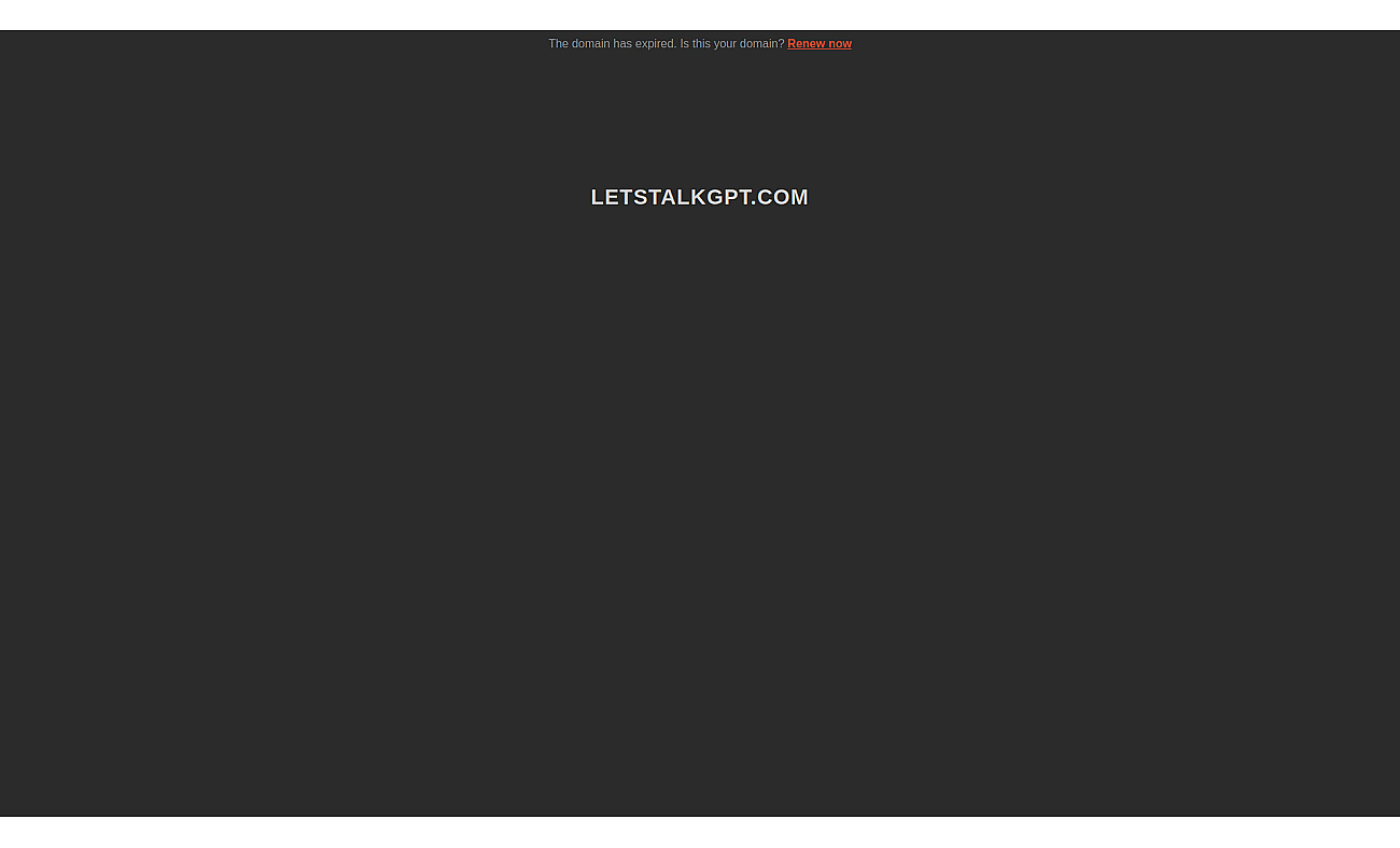 LetsTalkGPT