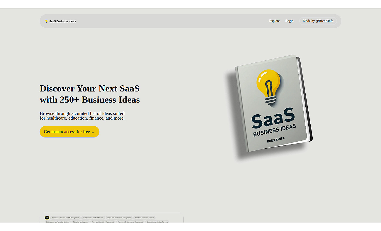 SaaS business ideas