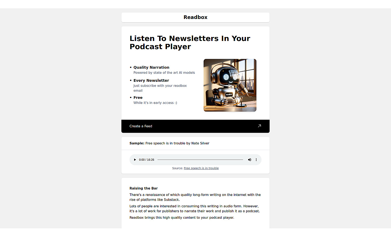 Readbox