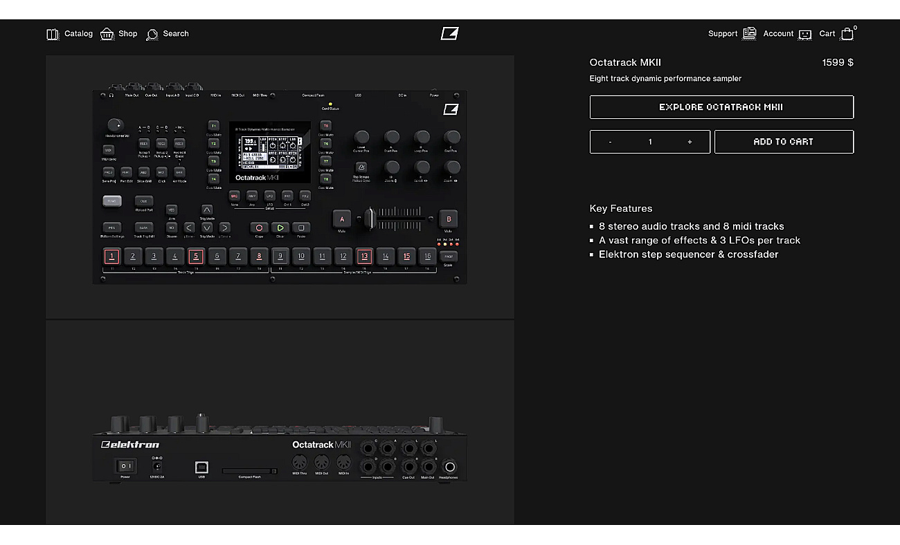 Elektron Octatrack MKII