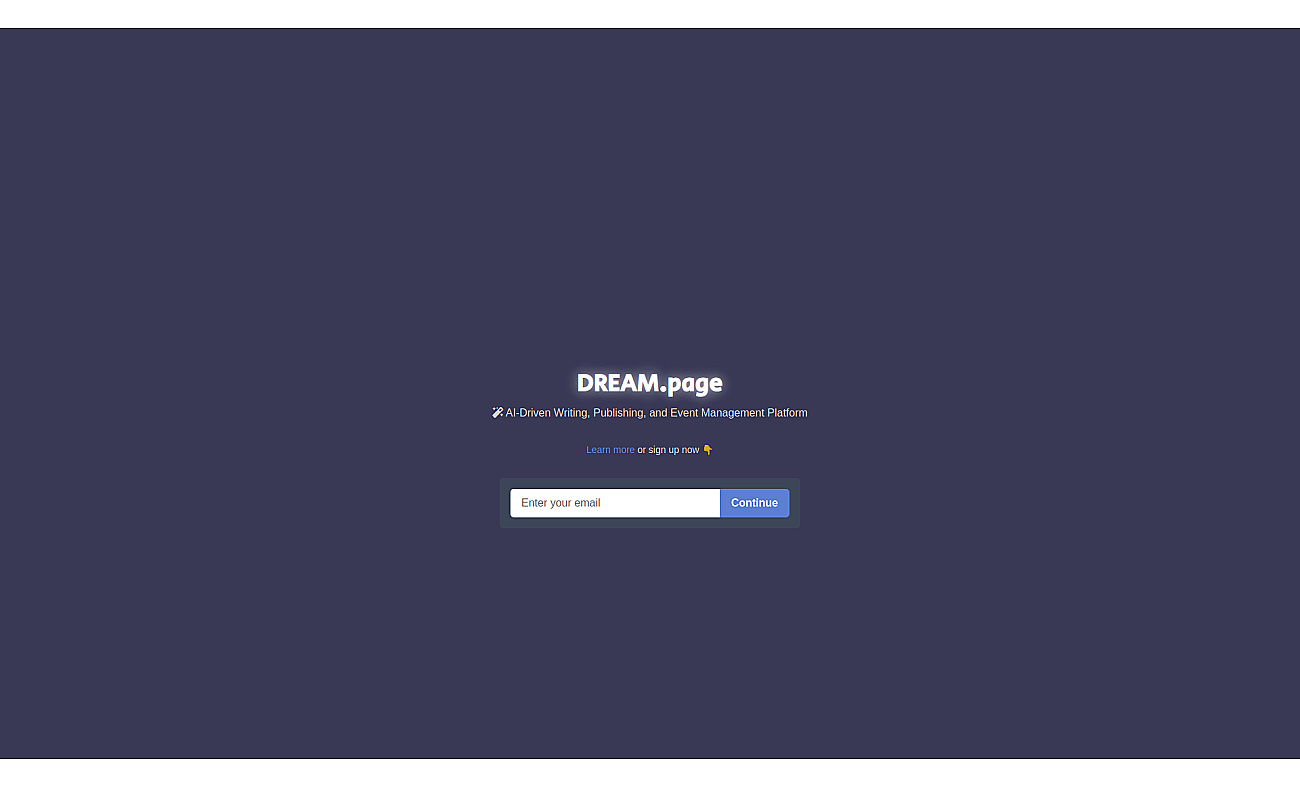 DREAM.page
