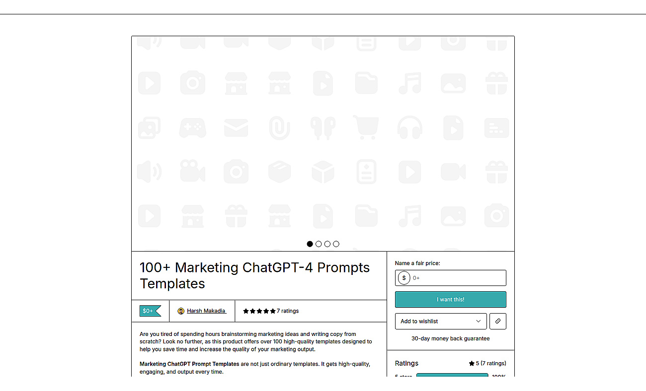 100+ Marketing GPT-4 Prompts Templates