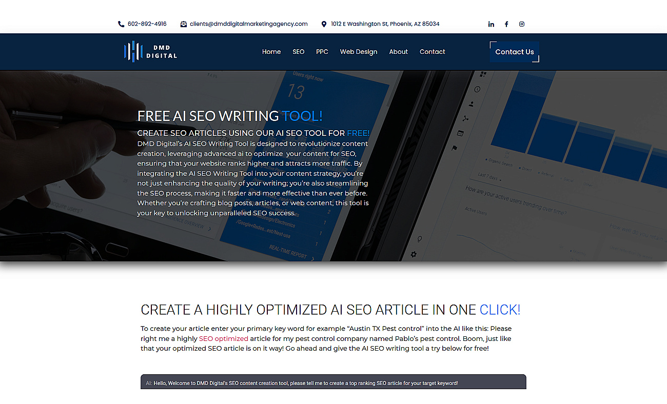 AI SEO WRITING TOOL