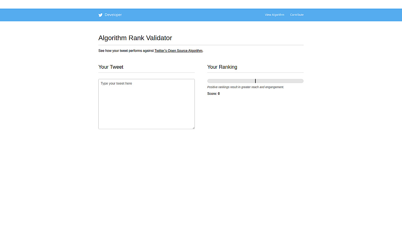 Algorithm Rank Validator