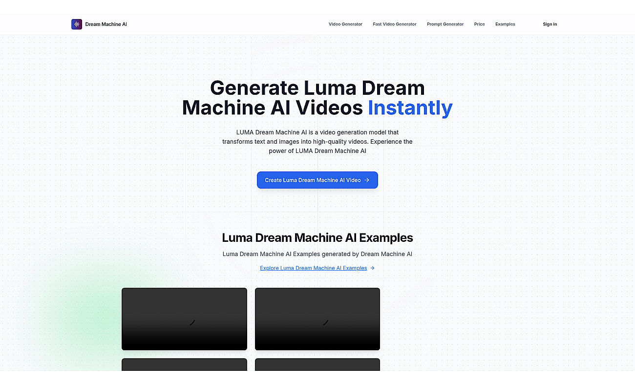 Dream Machine AI