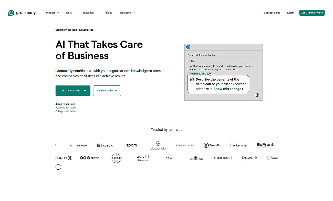 Grammarly Business