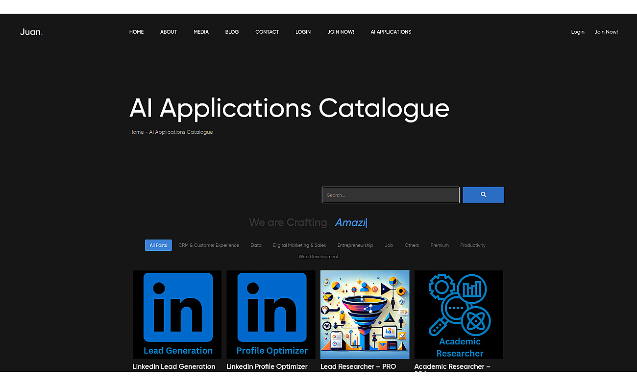 Ai Application Catalogue