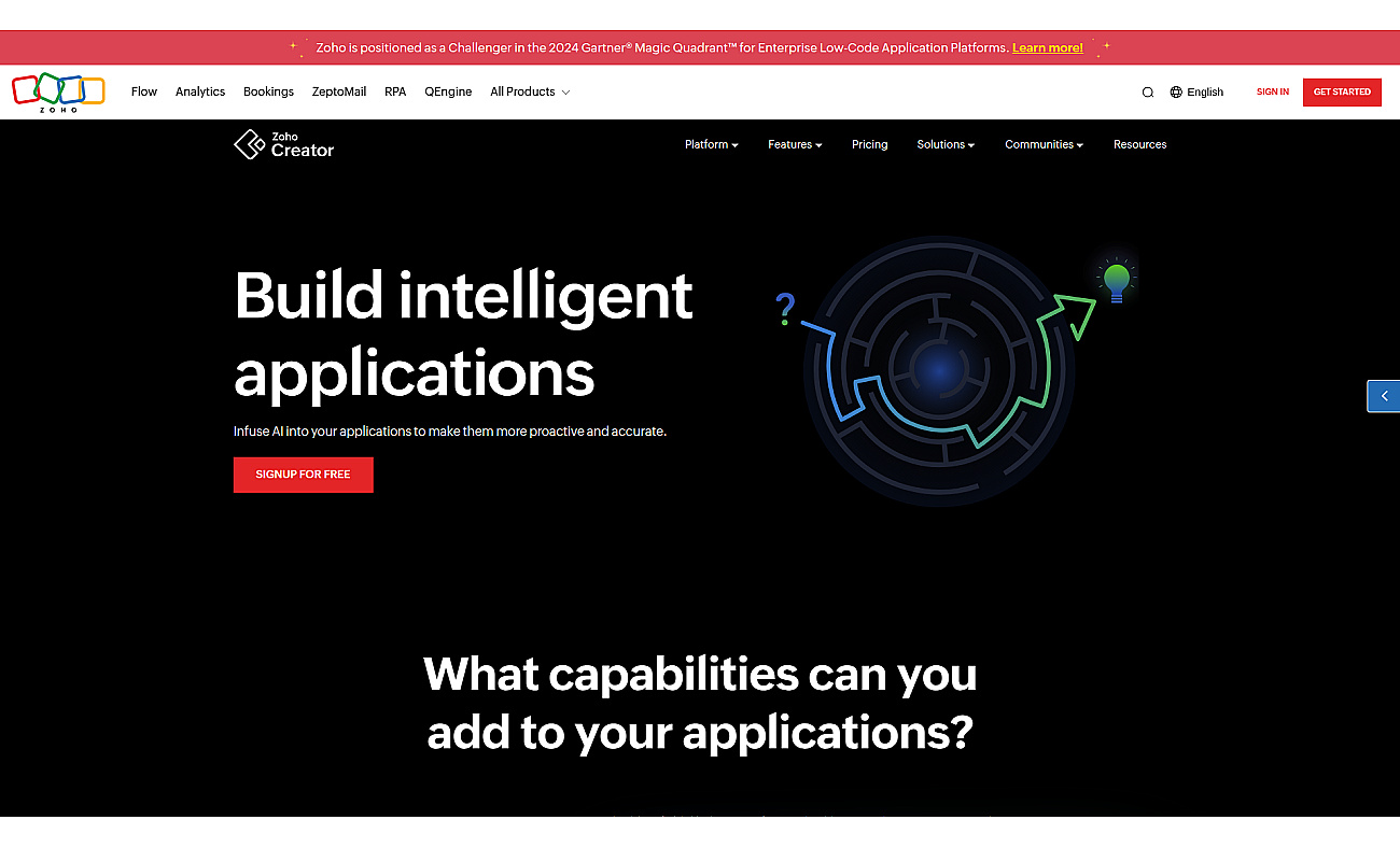 AI Modeler | Zoho Creator