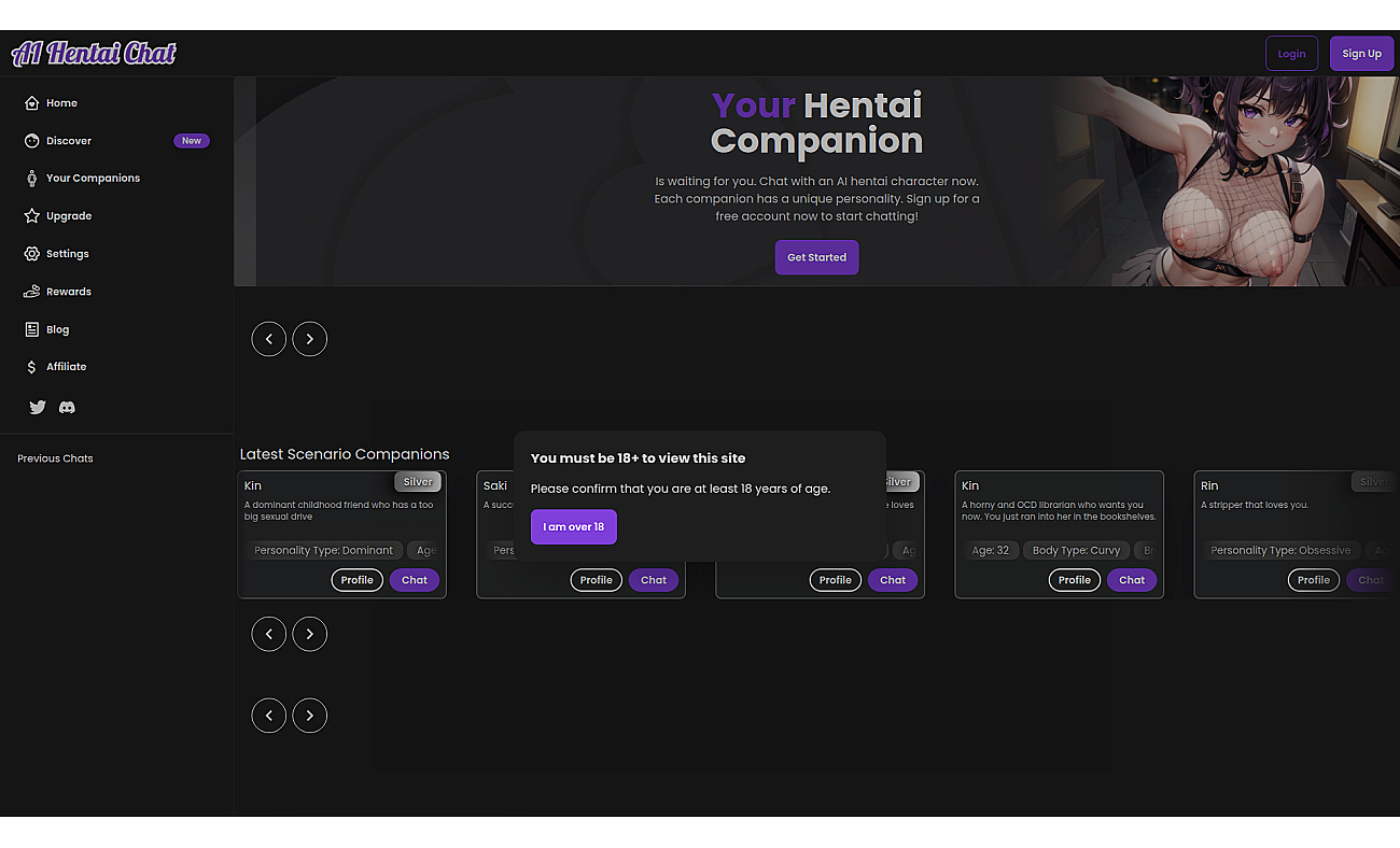 AI Hentai Chat