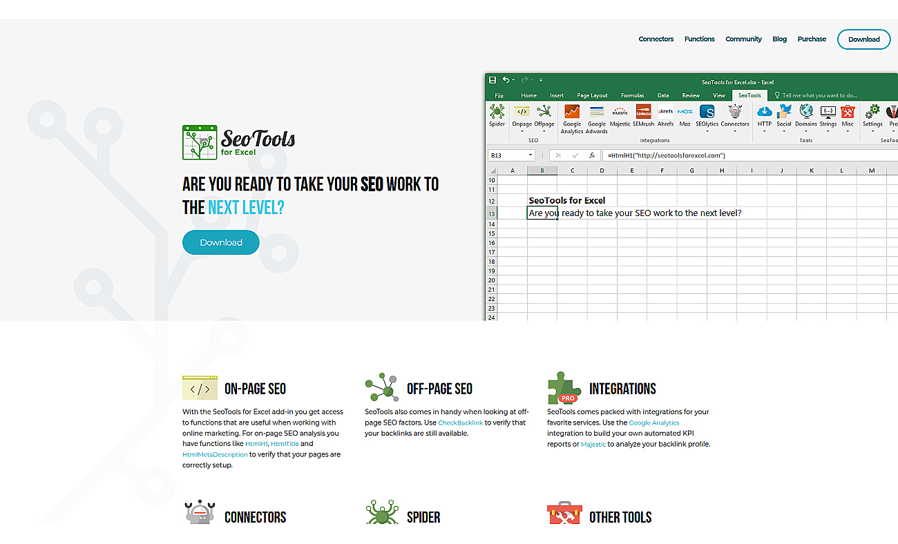SEOTools For Excel