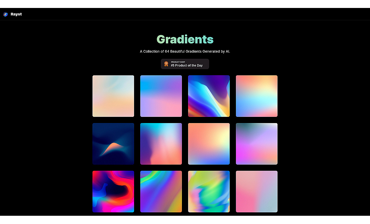 Rayst Gradients