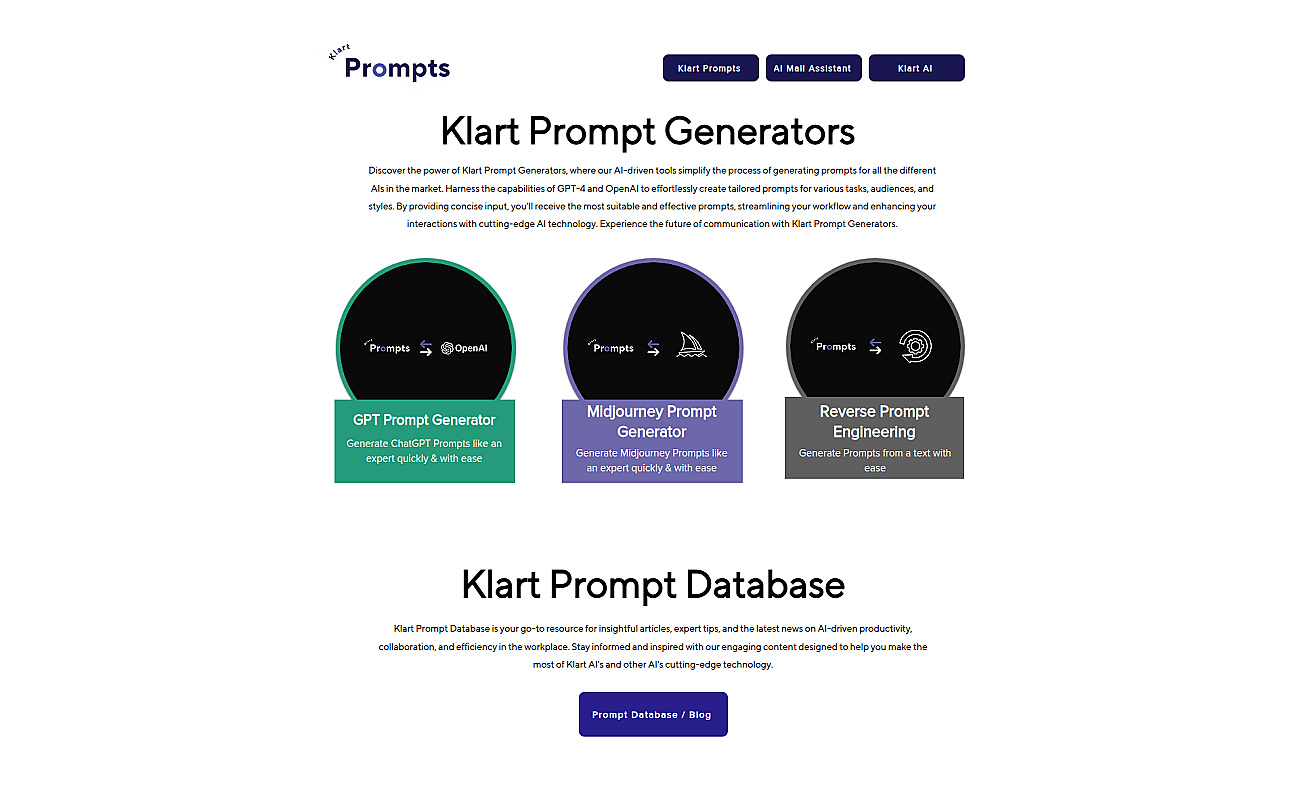 Klart Prompts