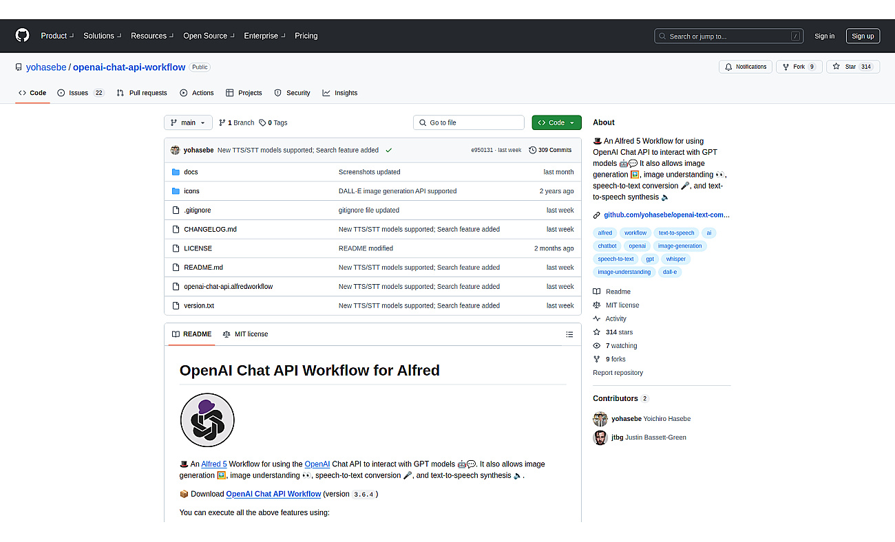 OpenAI for Alfred