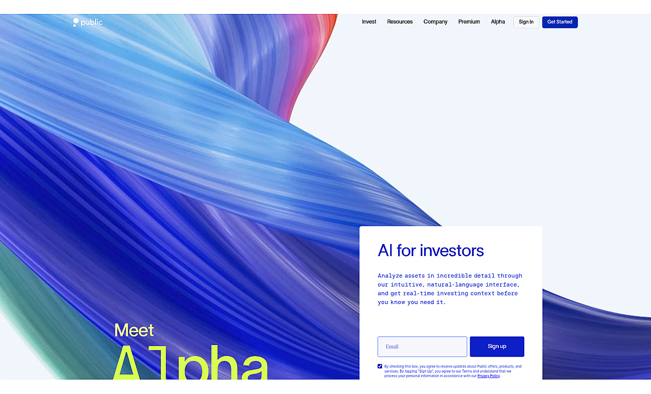Alpha by Public
