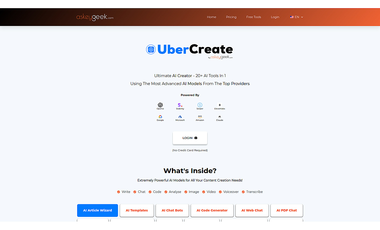 UberCreate