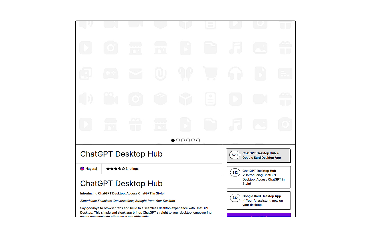 ChatGPT Desktop Hub