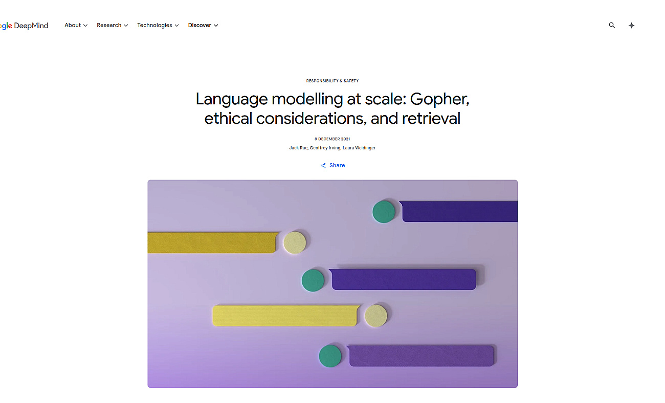 Gopher by DeepMind