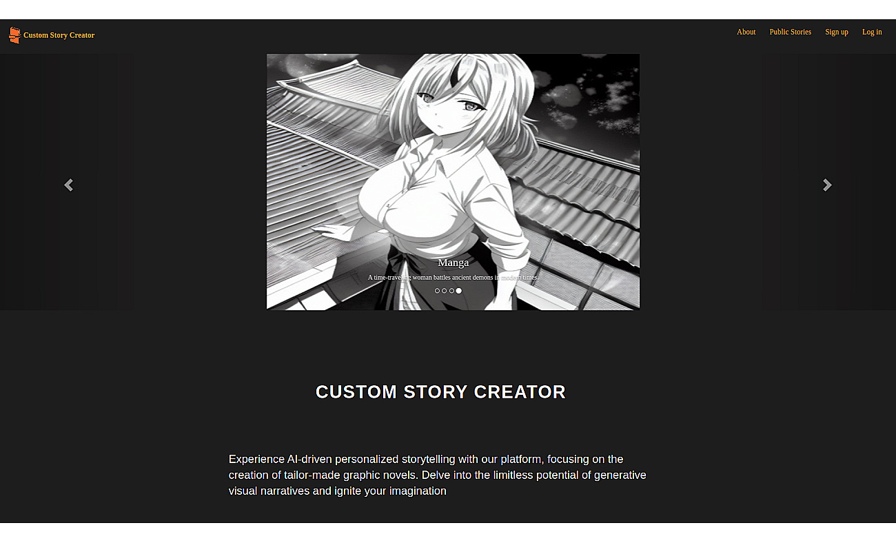 Custom Story Creator