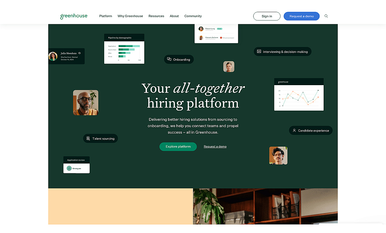 Greenhouse Hiring Platform