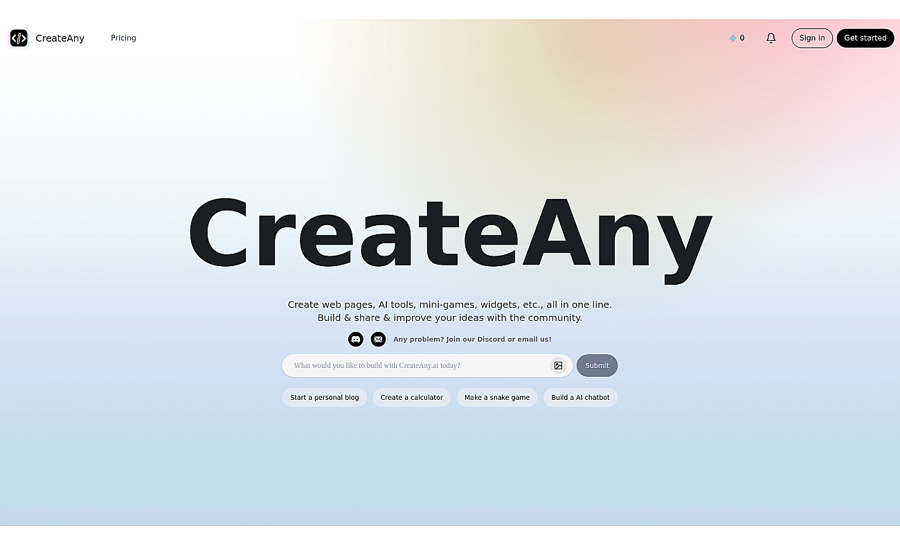CreateAny.ai