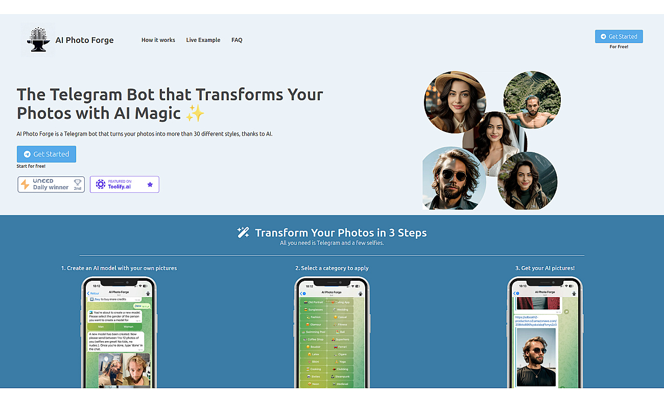 AI Photo Forge