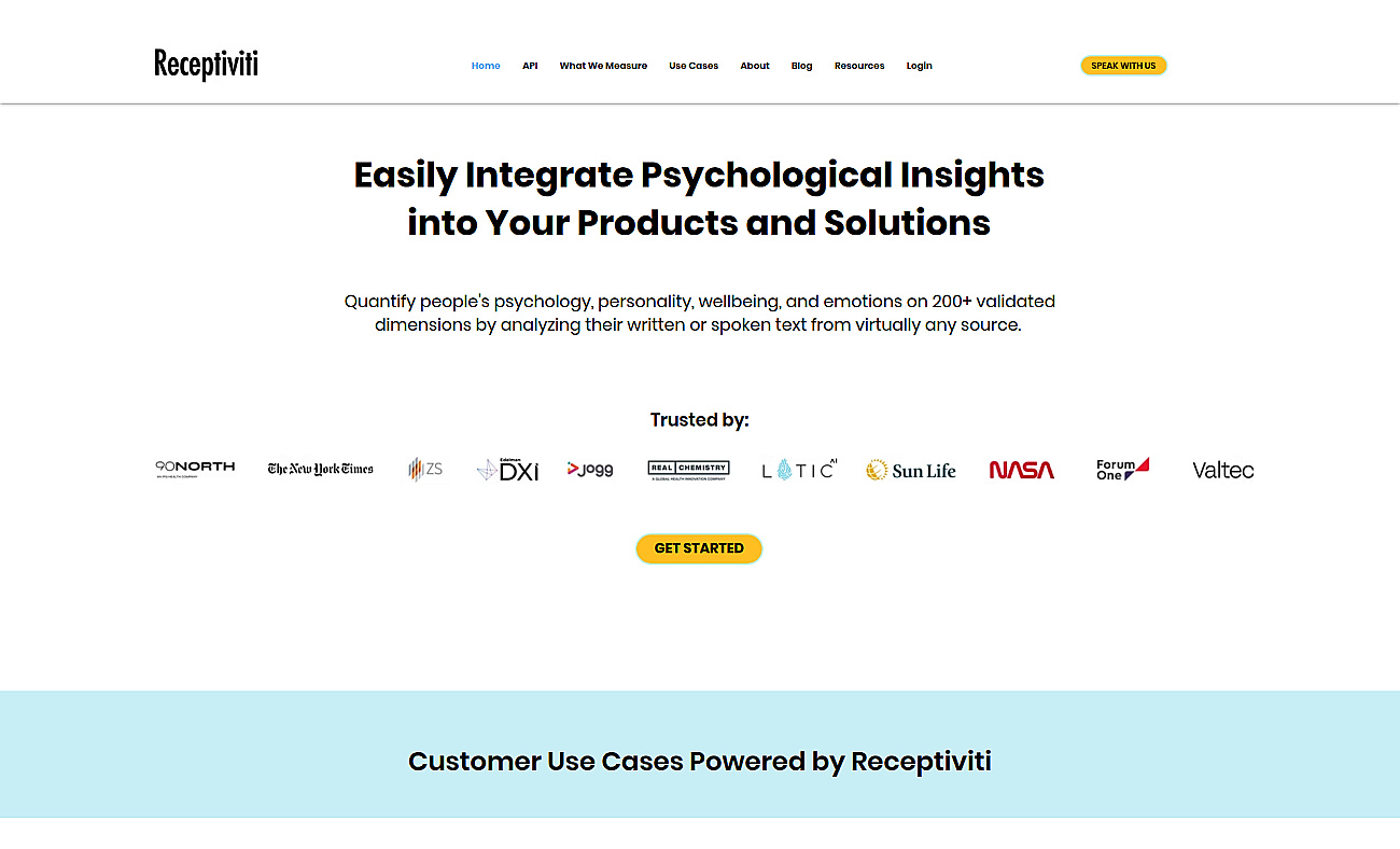 Receptiviti