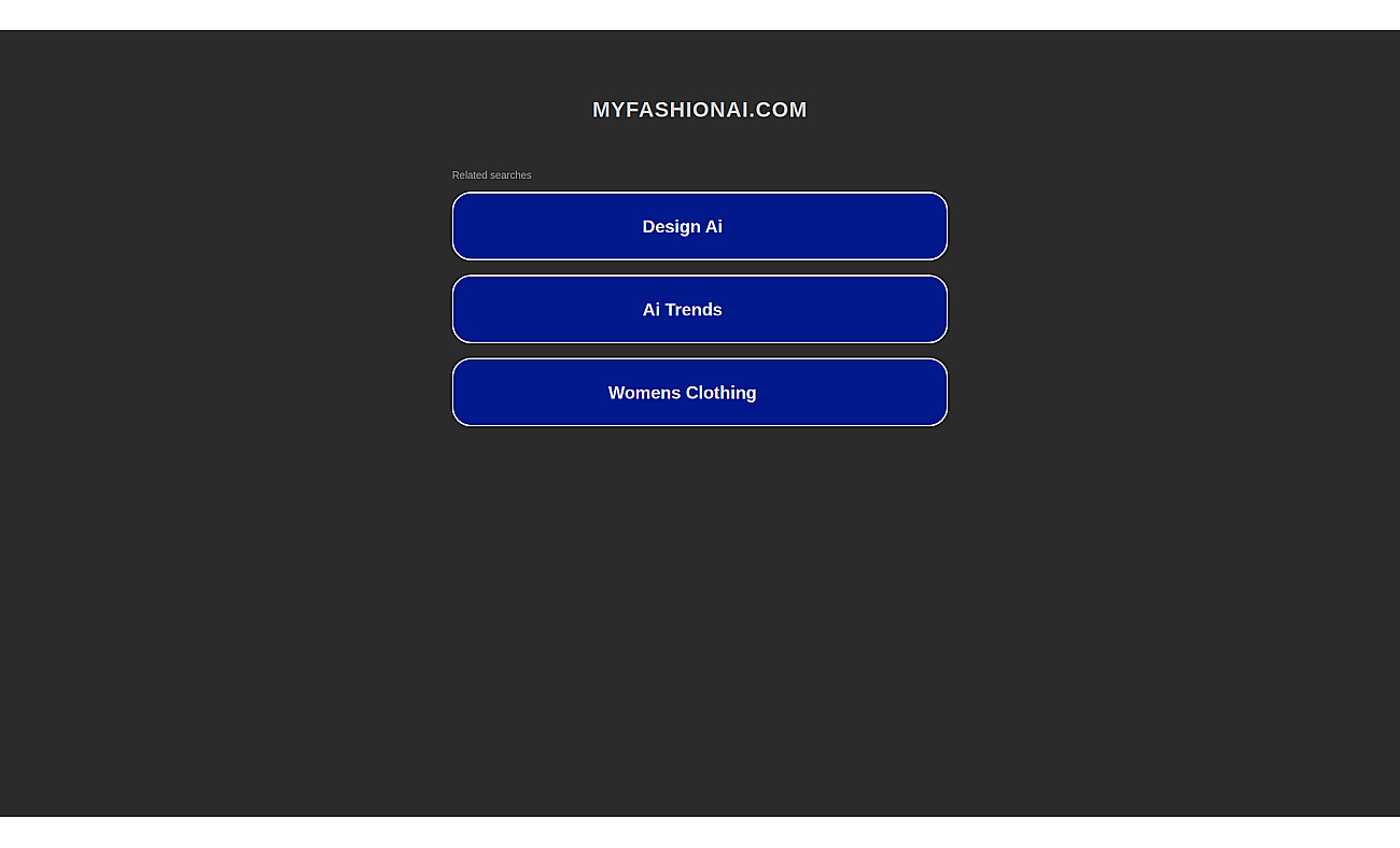 myfashion AI