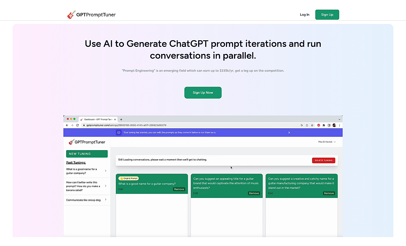 GPT Prompt Tuner