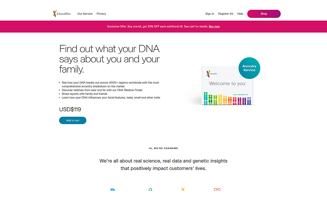 23andMe