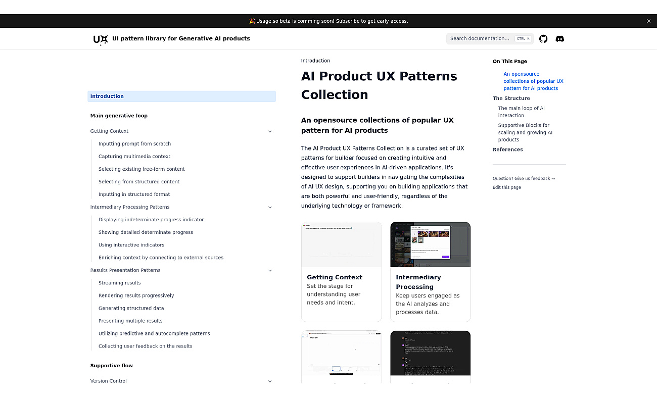 AI UX Patterns