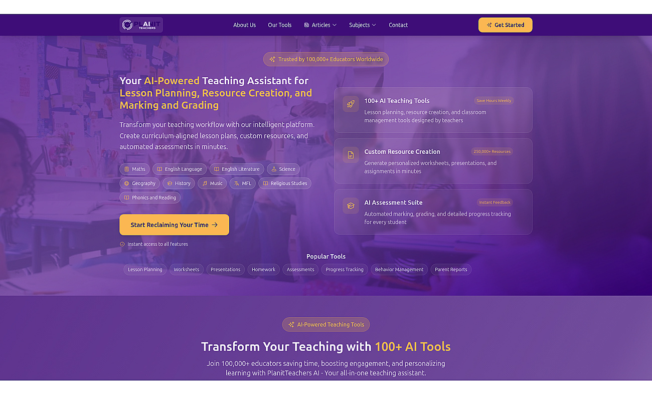 Planit Teachers