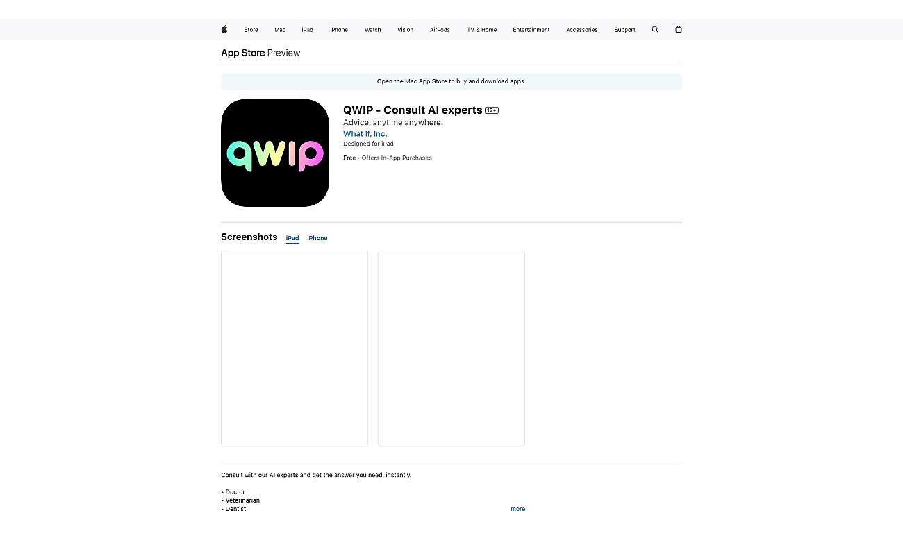 QWIP - Consult AI experts