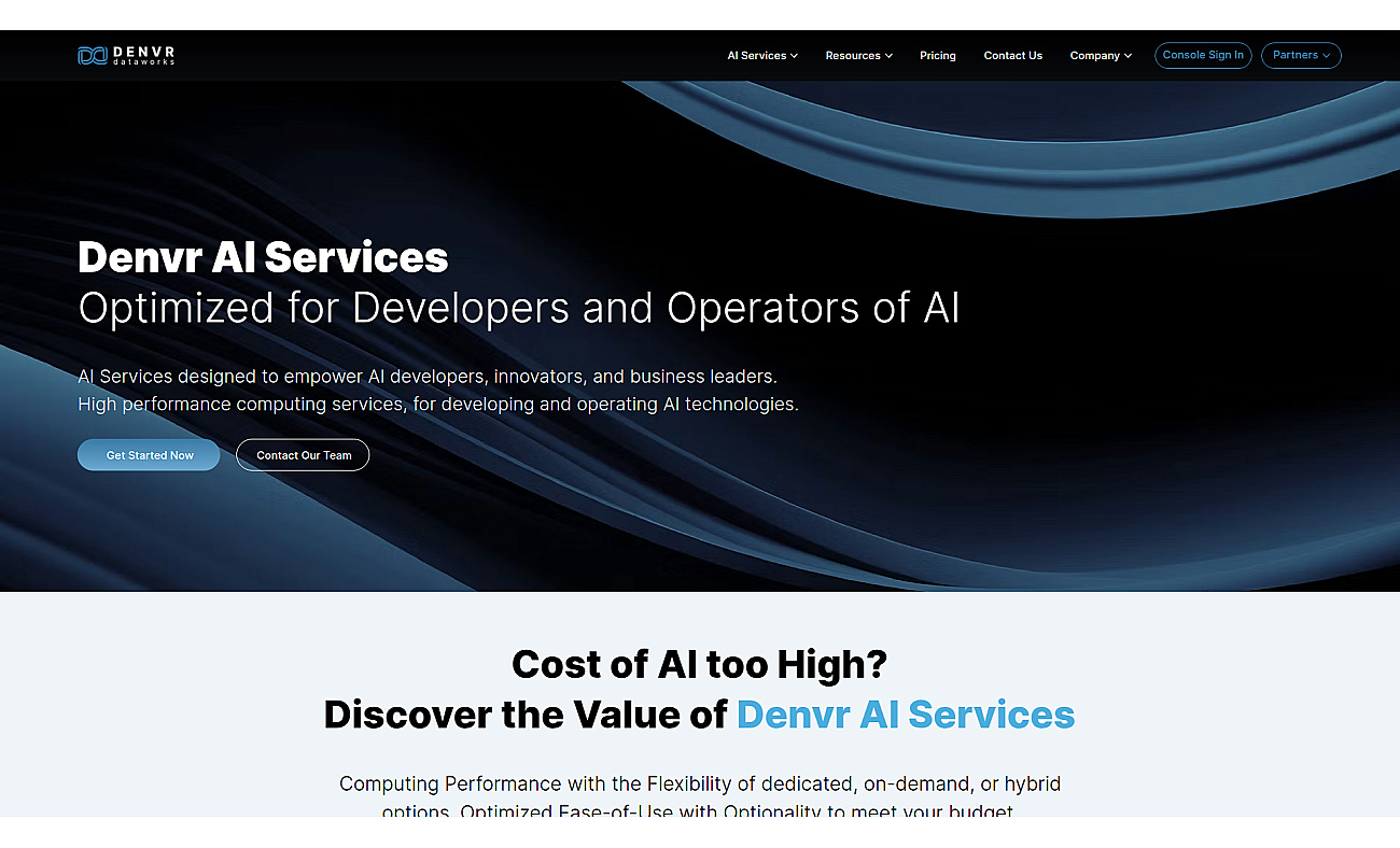 Denvr AI Cloud