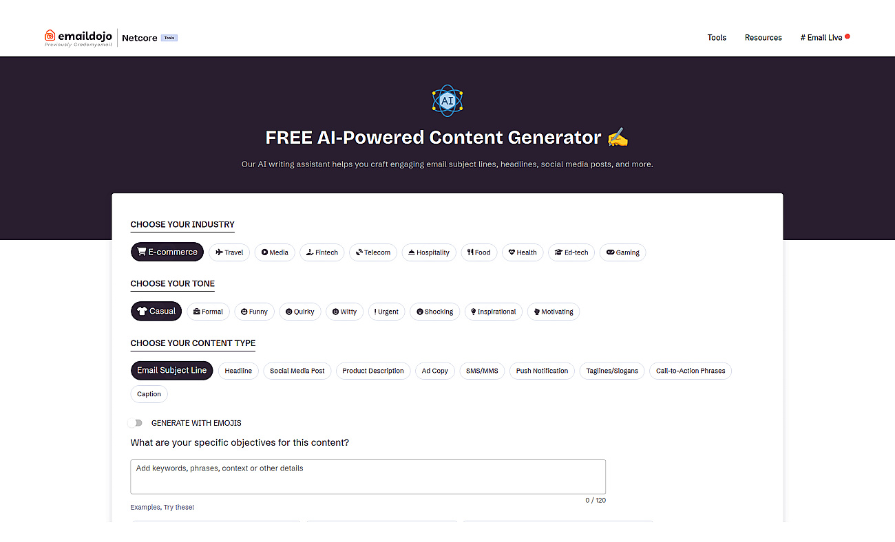 Emaildojo