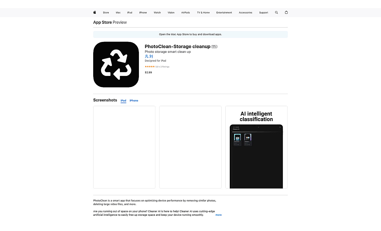 Cleaner Ai: Clean up storage