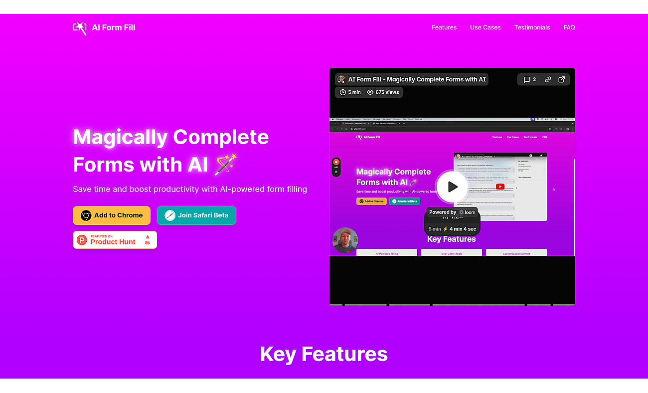 Ai form fill
