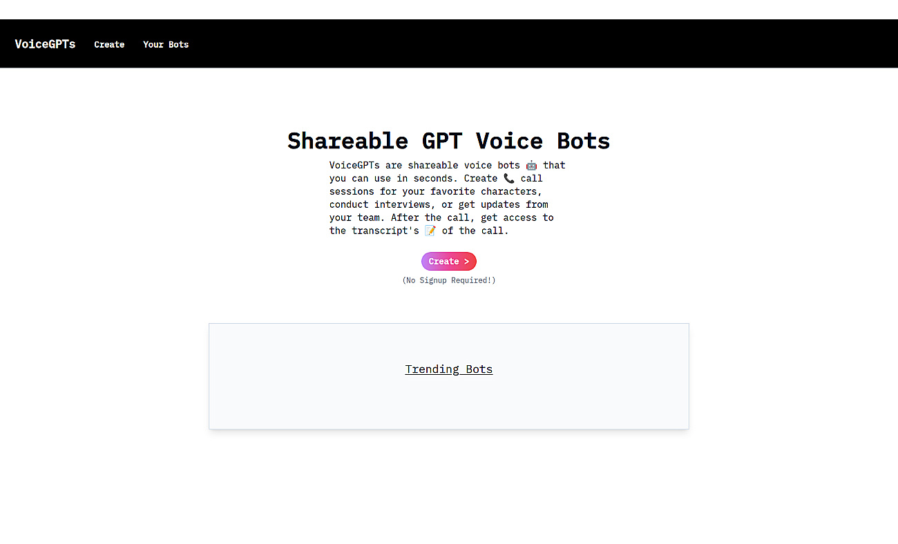 VoiceGPTs
