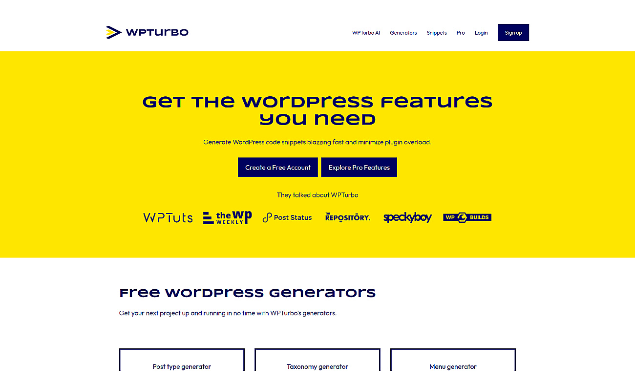 WPTurbo
