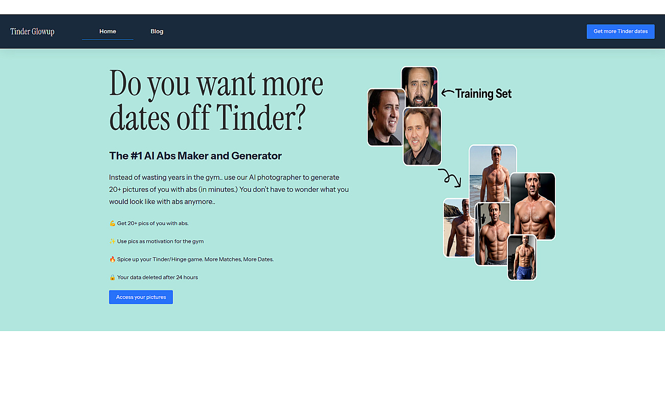 Tinder Glowup