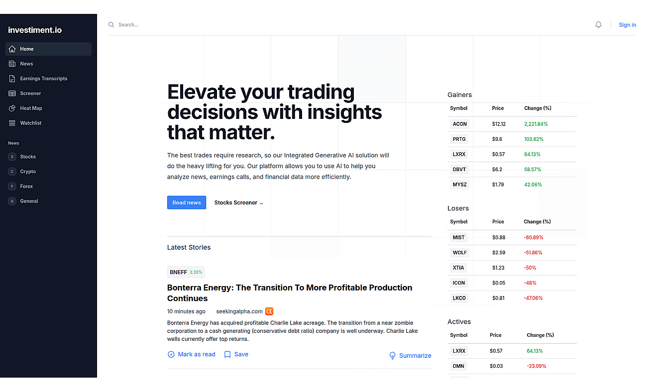 investiment.io