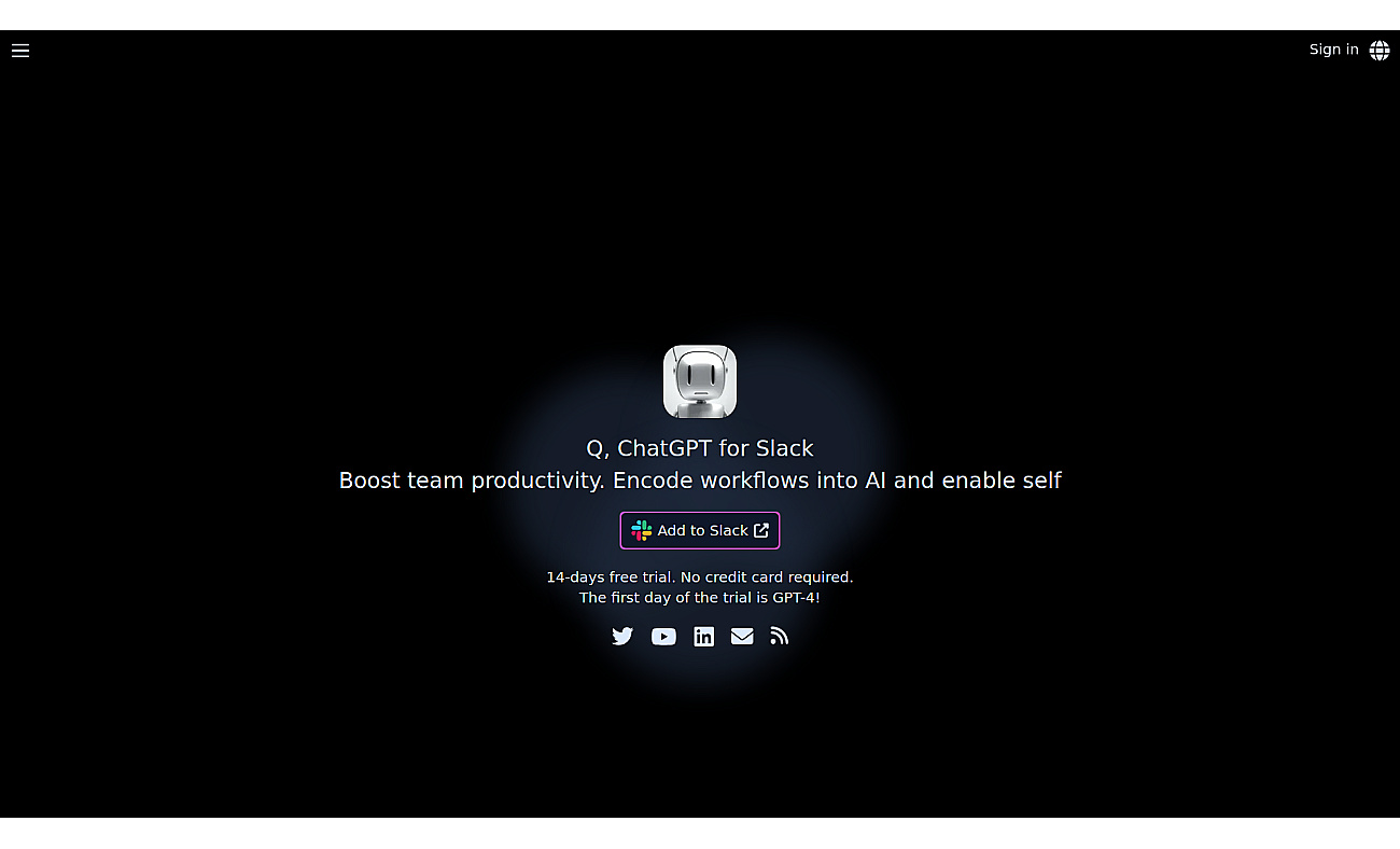 Q Slack Chatbot