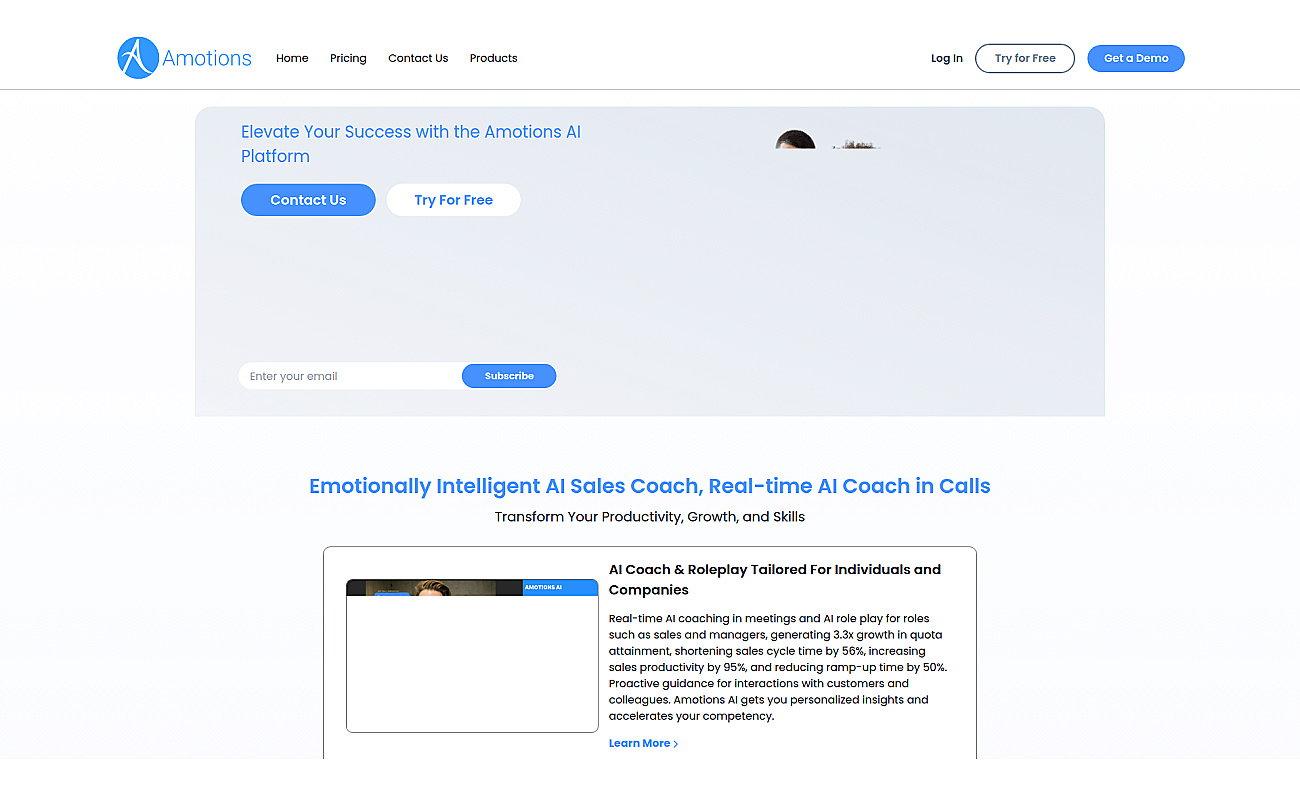 AI Coach Amotions