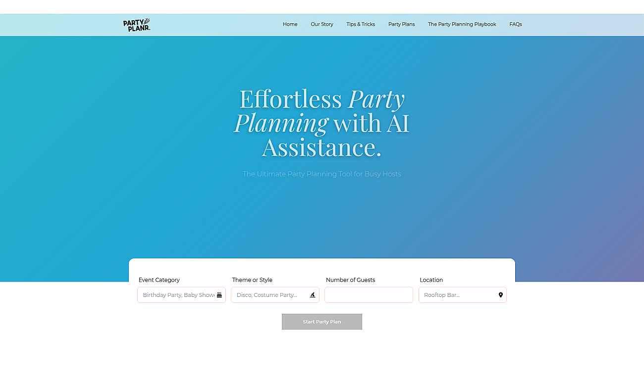 PartyPlanr