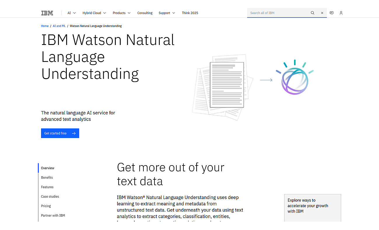 Watson Natural Language Understanding
