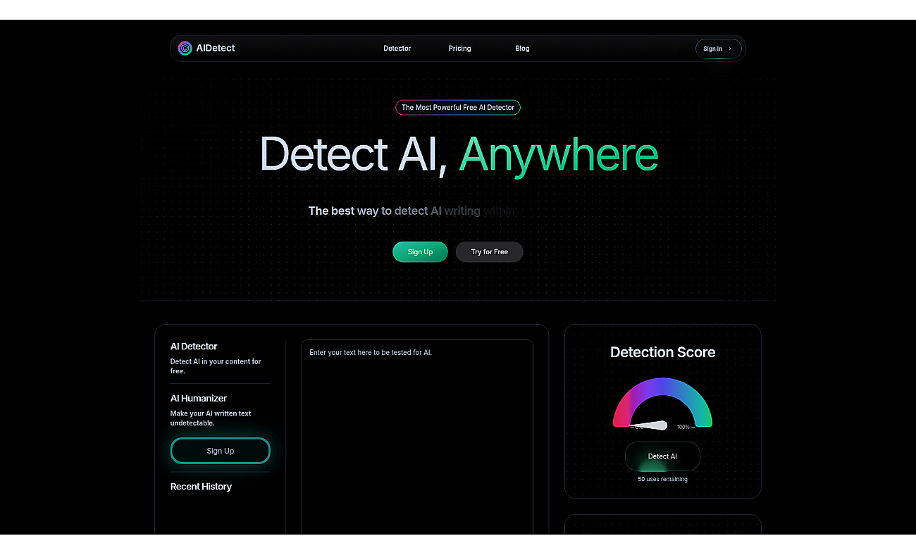 AI detect