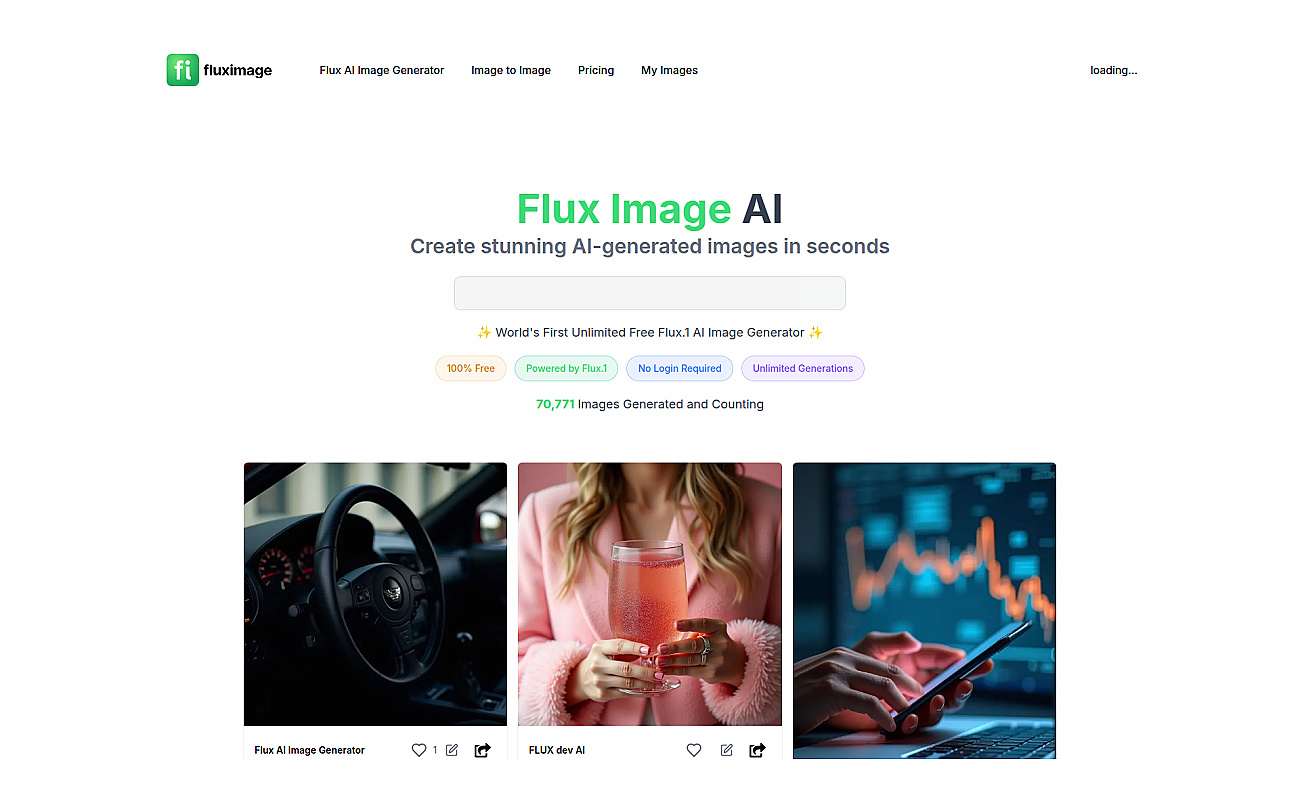 Flux image