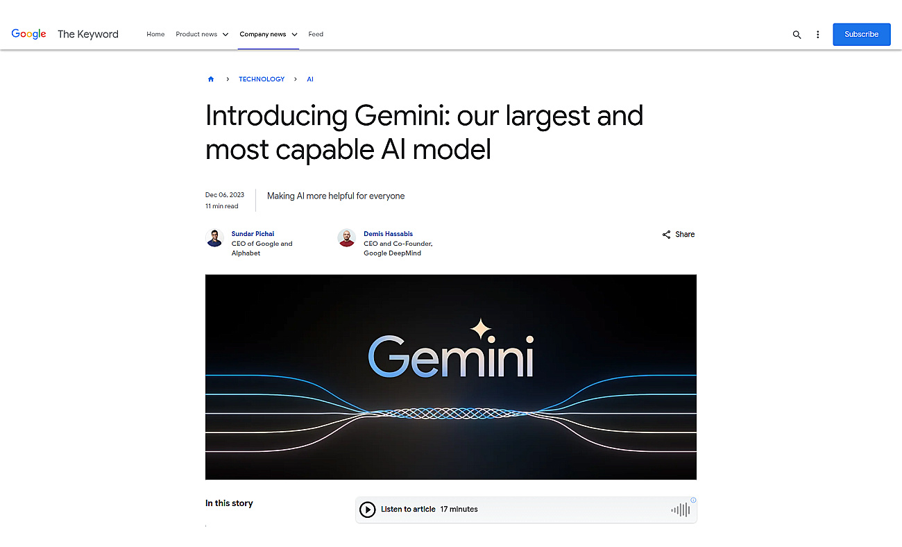 Gemini by Google