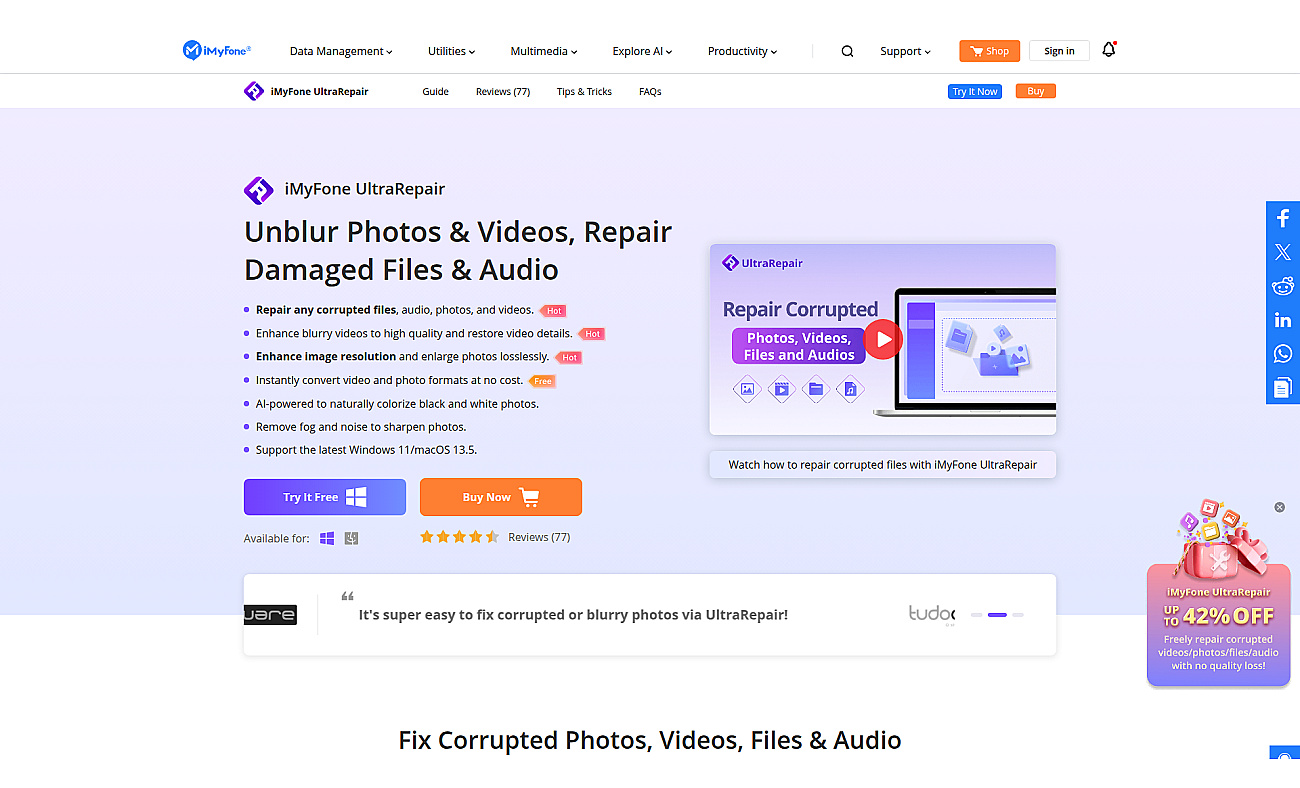 IMyFone UltraRepair